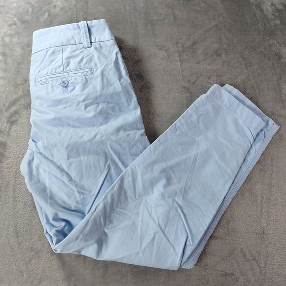 J Crew Mens Blue‎ Oxford Scout Pants 30x30 Slim Fit 100% Cotton Casual Workwear - Picture 6 of 10